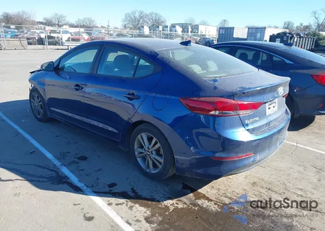 2018 Hyundai Elantra Sel from USA, damaged, VIN 5NPD84LF5JH387666